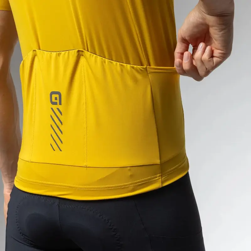 MTB Short Sleeve Color Block Off Road Pragma Ginger Size S #4