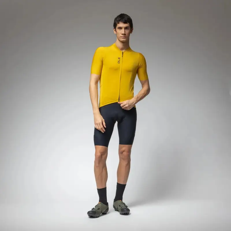 MTB Short Sleeve Color Block Off Road Pragma Ginger Size M #3