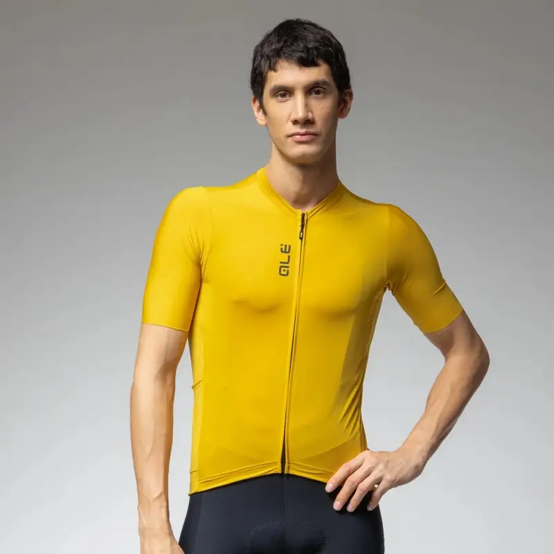 Camiseta MTB Manga Corta Color Block Off Road Pragma Jengibre Talla 3XL - image