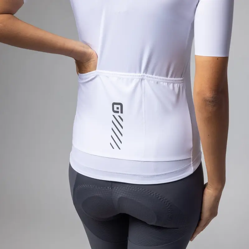 Camisa de manga corta Bloque de color Pragma White Woman Tamaño XL #5
