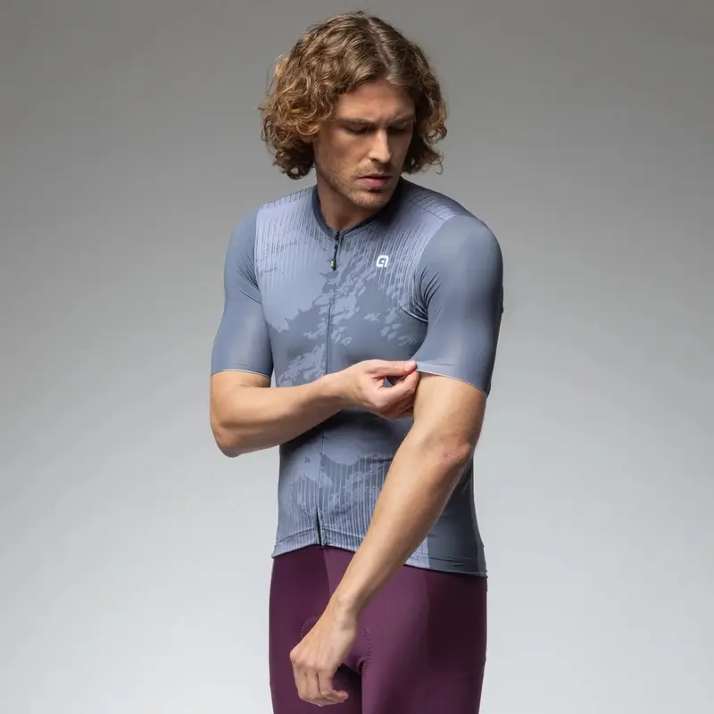 Kurzarm Straßenjersey Krakatoa Off Road Gravel Stahl Größe S - image