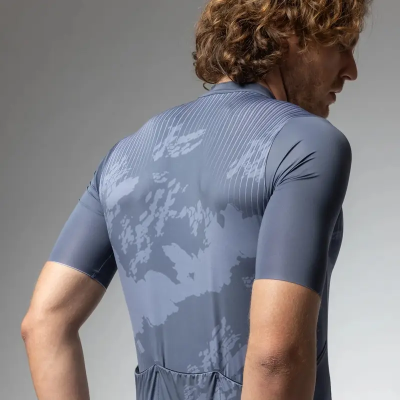 Kurzarm-Straßenjersey Krakatoa Off Road Gravel Stahl Größe 4XL #3