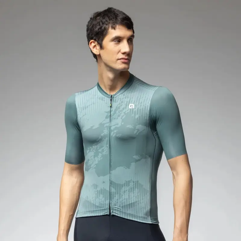 Strada Kurzarm Trikot Krakatoa Off Road Gravel Moosgrün Größe 5XL - image