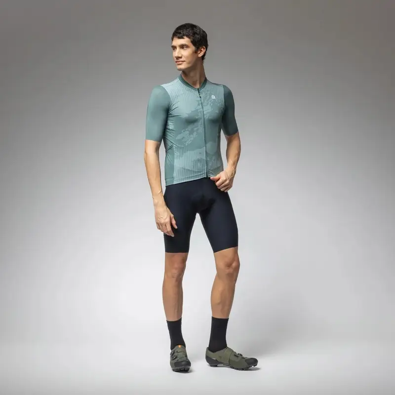 Strada Kurzarm Trikot Krakatoa Off Road Gravel Moosgrün Größe 5XL #4