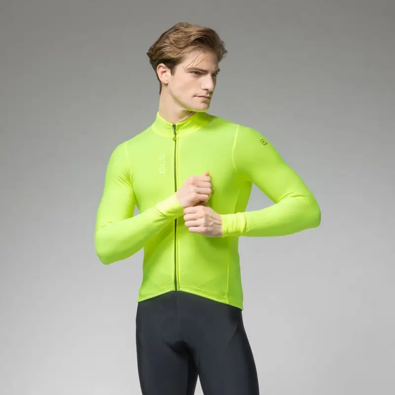 Maglia A Maniche Lunghe Fondo 3.0 Pragma Giallo Fluo Taglia XXS - image