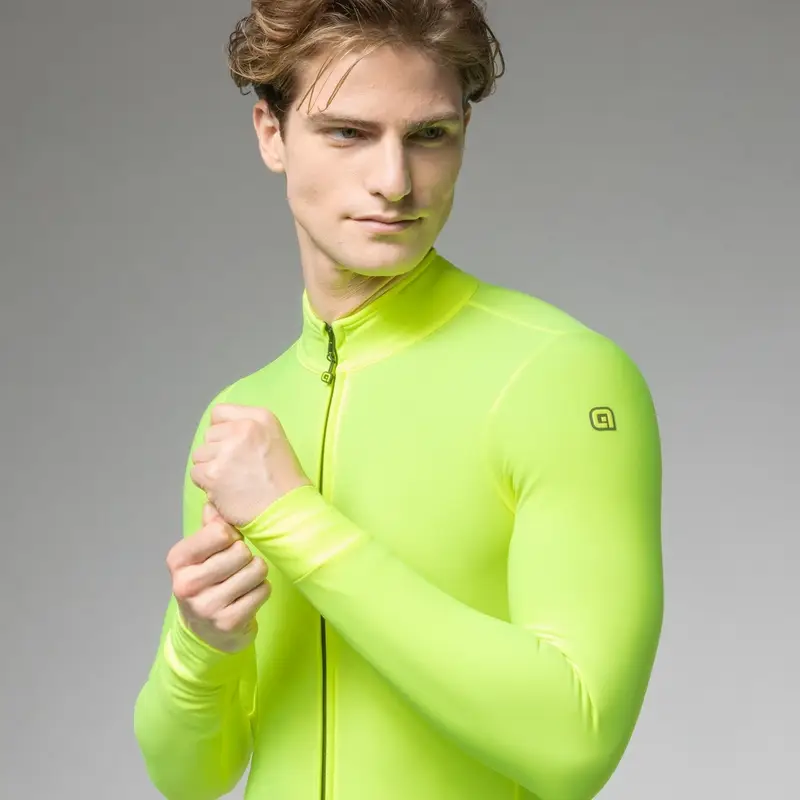 Maglia A Maniche Lunghe Fondo 3.0 Pragma Giallo Fluo Taglia XXS #2