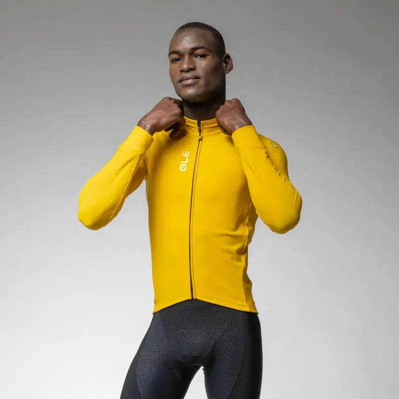 Maglia A Maniche Lunghe Fondo 3.0 Pragma Giallo Taglia XXS - image