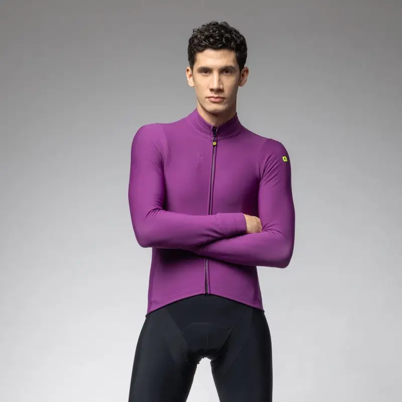 Maglia A Maniche Lunghe Fondo 3.0 Pragma Viola Taglia XXS - image