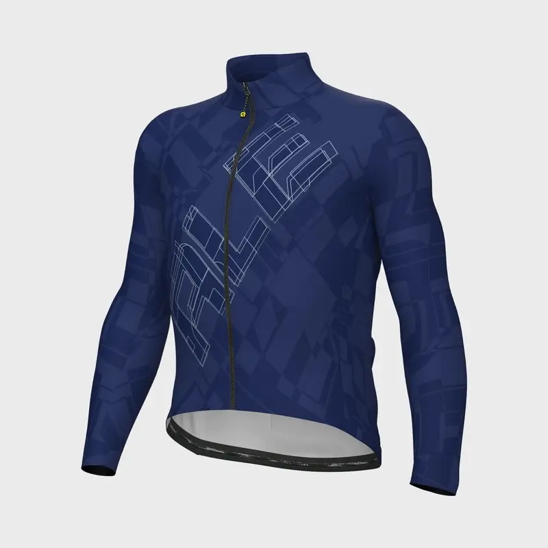 Maglia A Maniche Lunghe Schema Pragma Blu Scuro Taglia XXS - image