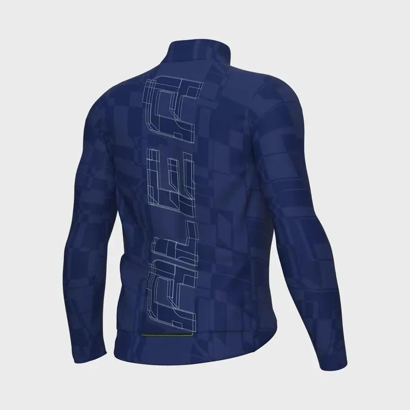 Maglia A Maniche Lunghe Schema Pragma Blu Scuro Taglia XXS #1