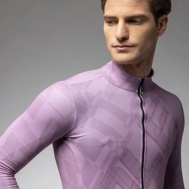 Maglia A Maniche Lunghe Schema Pragma Viola Taglia XXS #2