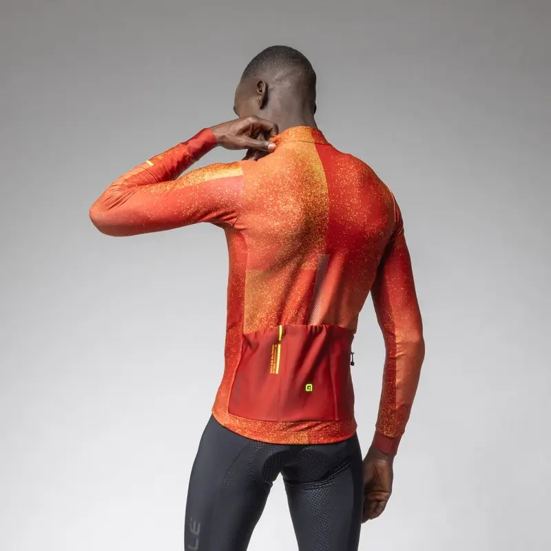 Maglia A Maniche Lunghe Stellar PR-E Arancio Taglia XXS #1