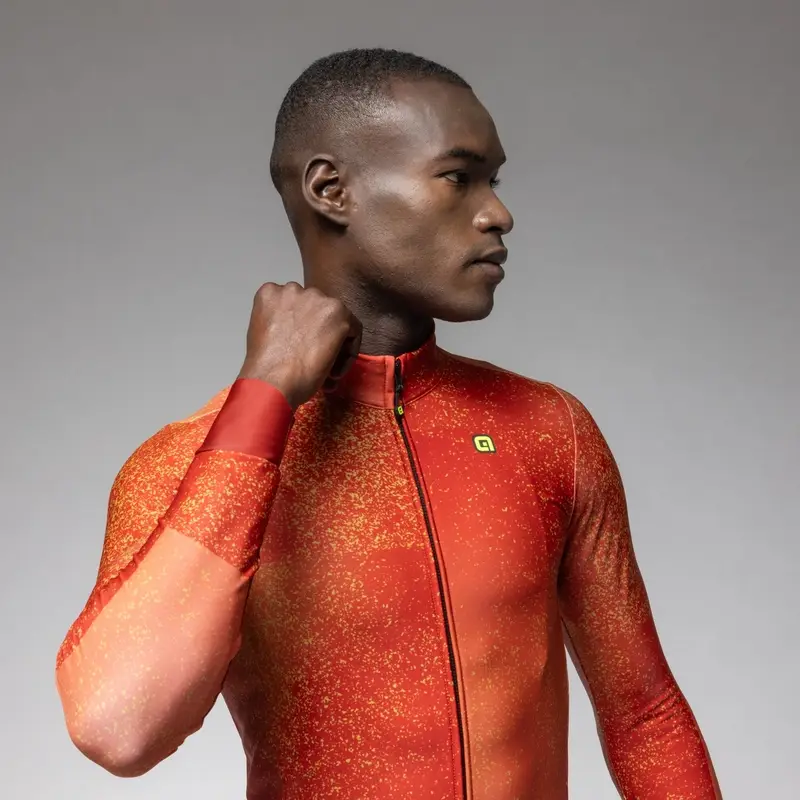 Maglia A Maniche Lunghe Stellar PR-E Arancio Taglia XXS #2