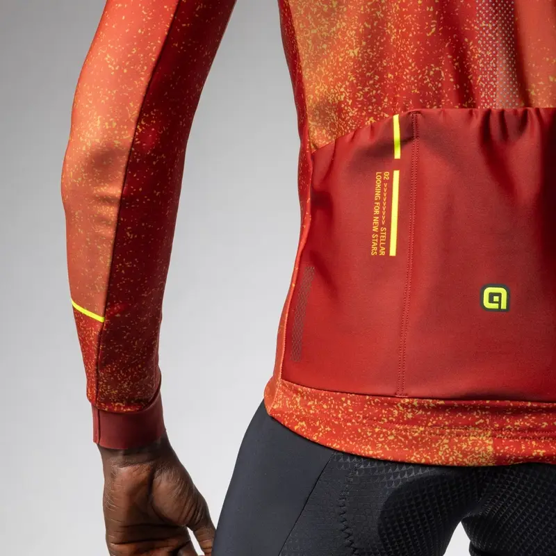 Maglia A Maniche Lunghe Stellar PR-E Arancio Taglia XXS #5