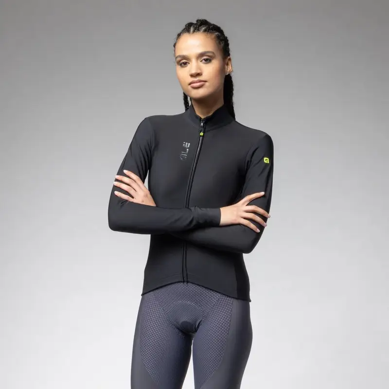 Maglia A Maniche Lunghe Fondo 3.0 Pragma Mulher Preto Tamanho M - image