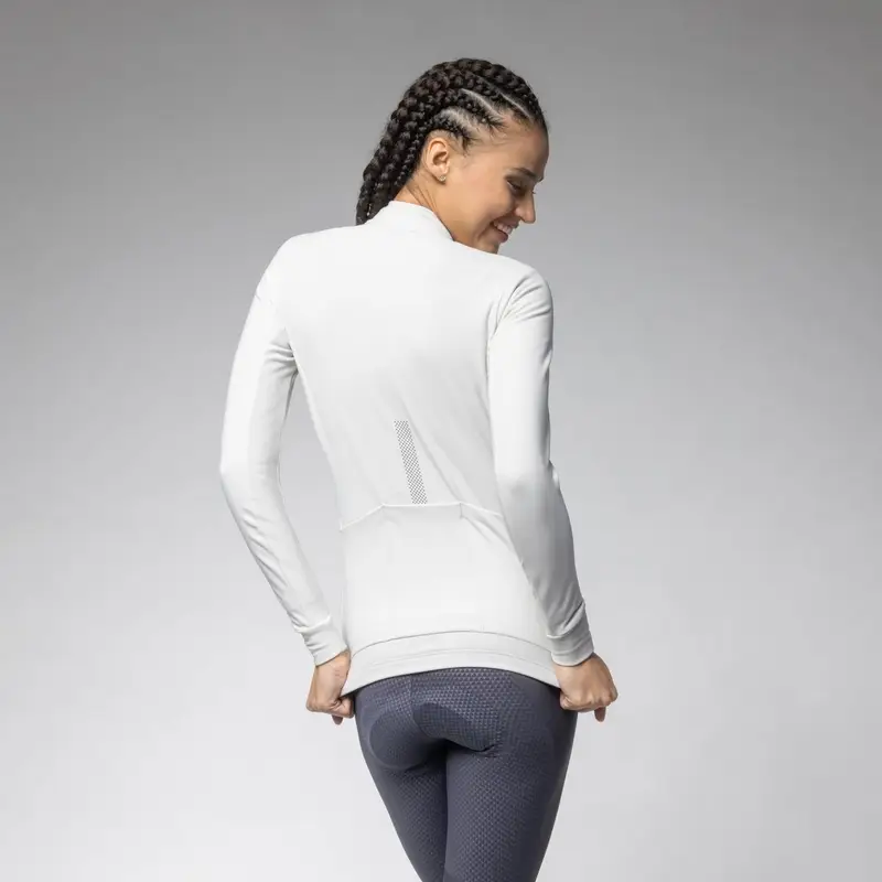 Maglia A Maniche Lunghe Fondo 3.0 Pragma Donna Bianco Taglia XXS #1