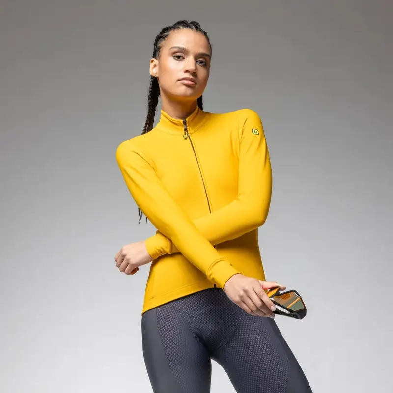 Maglia A Maniche Lunghe Fondo 3.0 Pragma Donna Giallo Taglia XXS - image