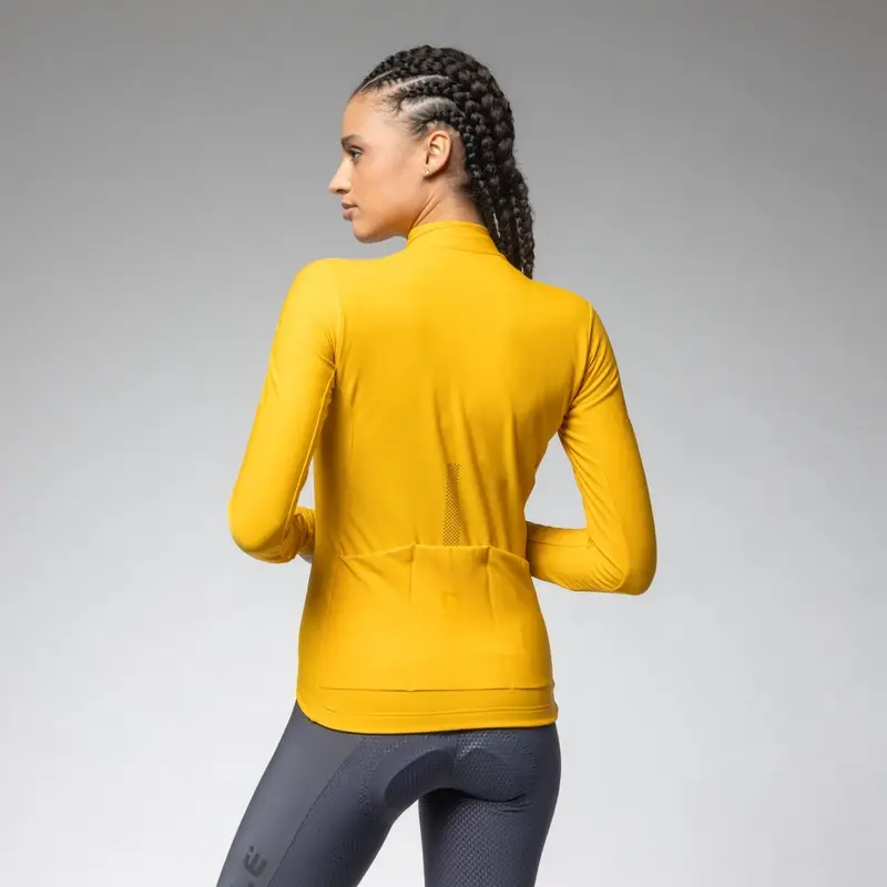 Maglia A Maniche Lunghe Fondo 3.0 Pragma Donna Giallo Taglia XXS #1