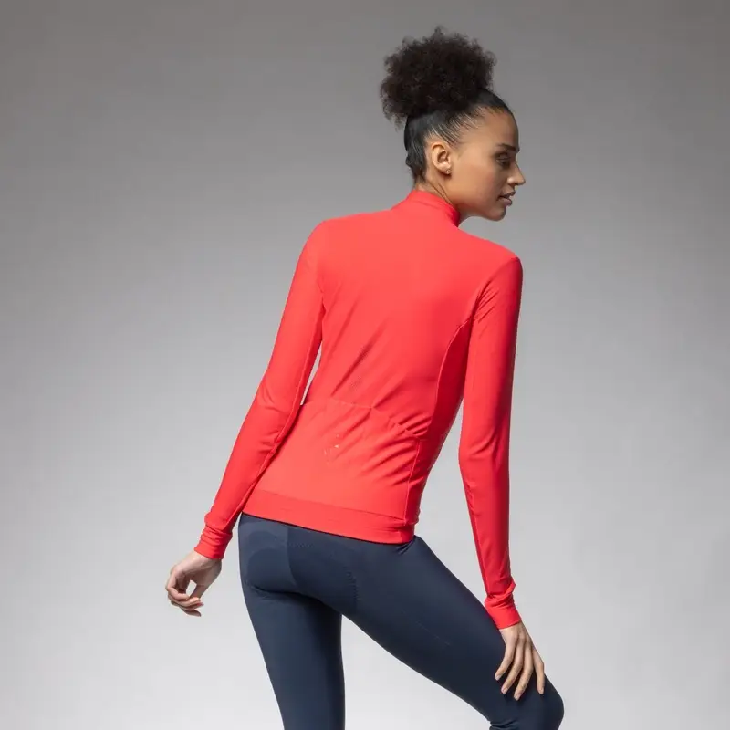 Maglia A Maniche Lunghe Fondo 3.0 Pragma Donna Rosso Taglia XXS #1