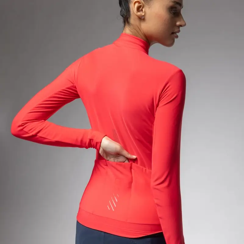 Maglia A Maniche Lunghe Fondo 3.0 Pragma Donna Rosso Taglia XXS #4