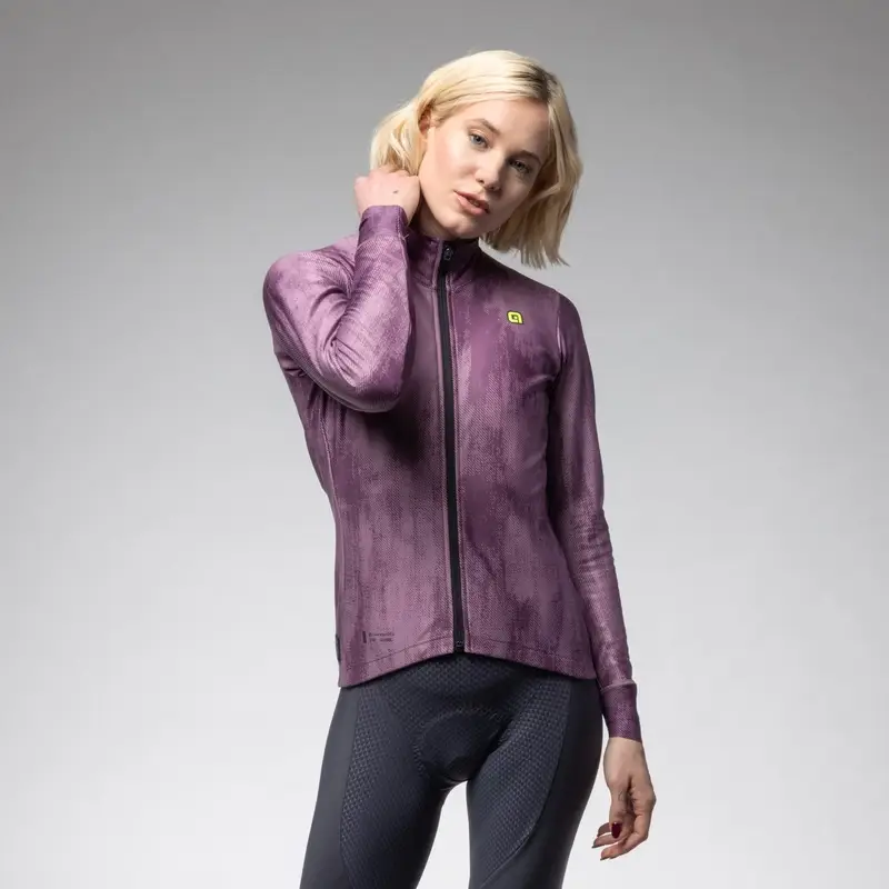 Veste d'Hiver Tricotée PR-E Femme Lilas Taille XXS - image
