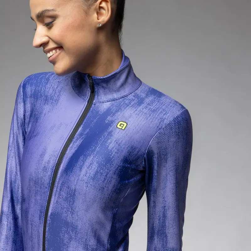 Veste d'Hiver Tricotée PR-E Femme Violet Taille XXS #2