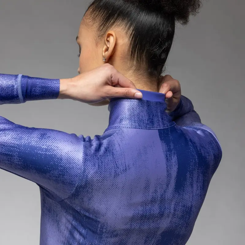 Veste d'Hiver Tricotée PR-E Femme Violet Taille XXS #4