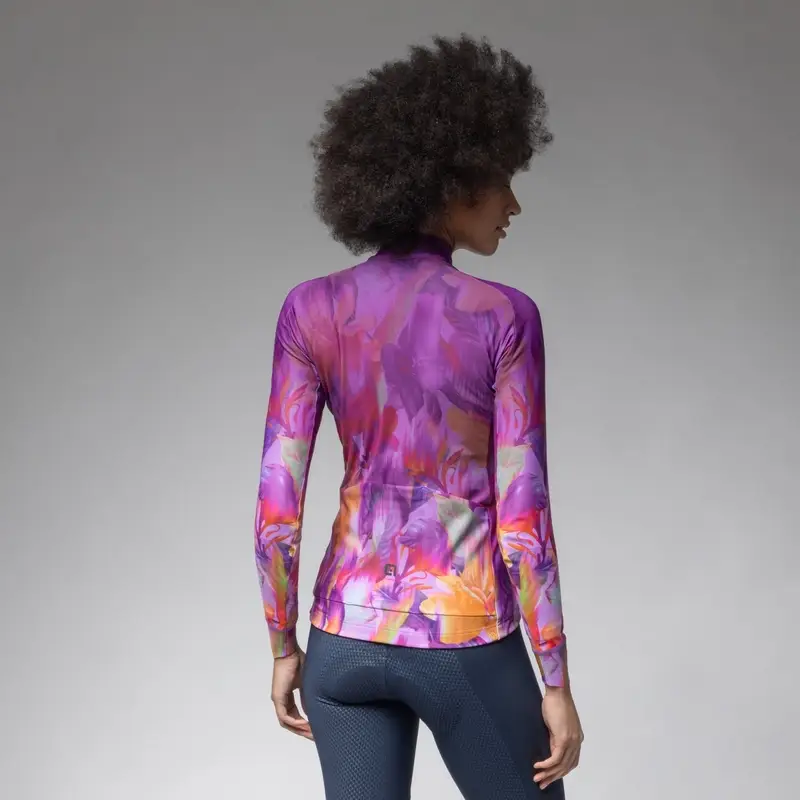 Langarm Strickjacke Jardin PR-E Damen Violett Größe XXS #1