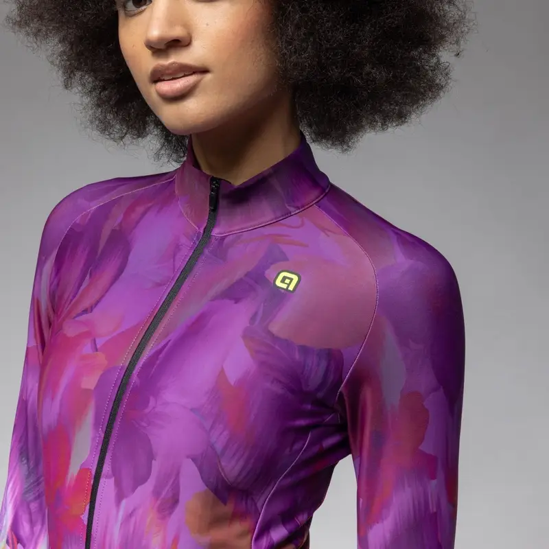 Langarm Strickjacke Jardin PR-E Damen Violett Größe XXS #2