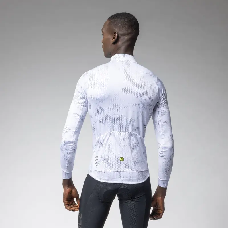 Maglia A Maniche Lunghe Spray PR-E Bianco Taglia XXS #1