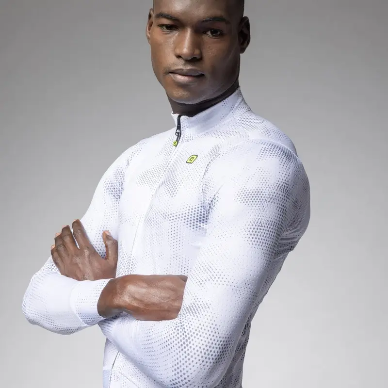 Maglia A Maniche Lunghe Spray PR-E Bianco Taglia XXS #2