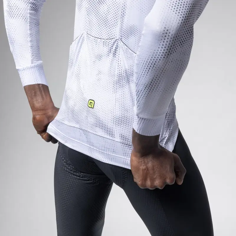 Maglia A Maniche Lunghe Spray PR-E Bianco Taglia XXS #4