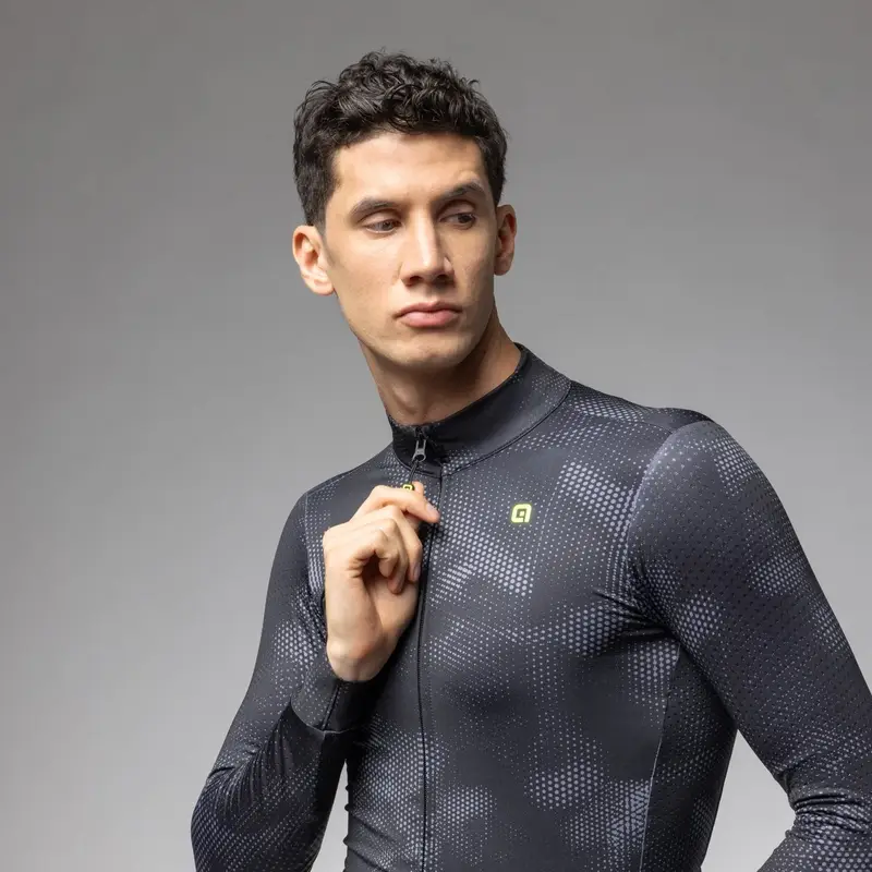 Maglia A Maniche Lunghe Spray PR-E Nero Taglia XXS #2