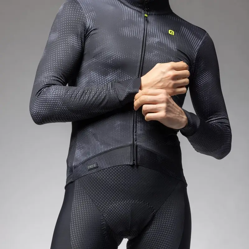 Maglia A Maniche Lunghe Spray PR-E Nero Taglia XXS #3