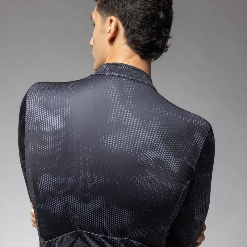 Maglia A Maniche Lunghe Spray PR-E Nero Taglia XXS #4