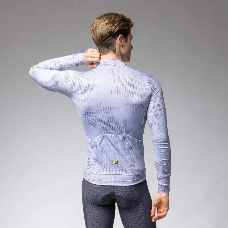 Maglia A Maniche Lunghe Spray PR-E Grigio Taglia XXS #1