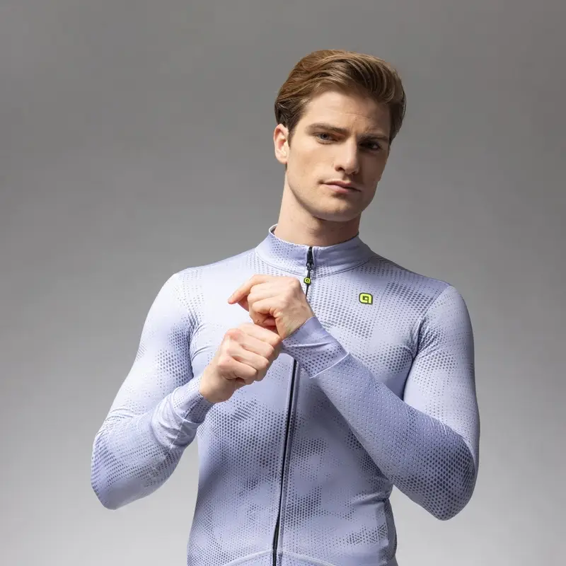 Maglia A Maniche Lunghe Spray PR-E Grigio Taglia XXS #2