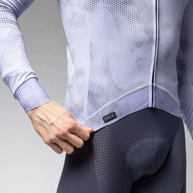 Maglia A Maniche Lunghe Spray PR-E Grigio Taglia XXS #3