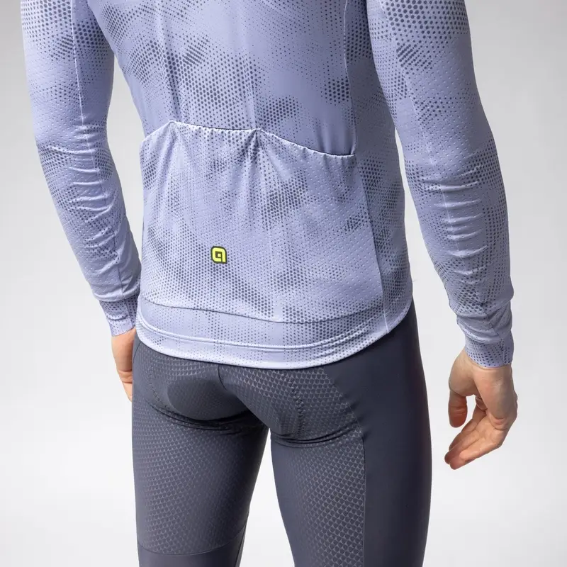 Maglia A Maniche Lunghe Spray PR-E Grigio Taglia XXS #4