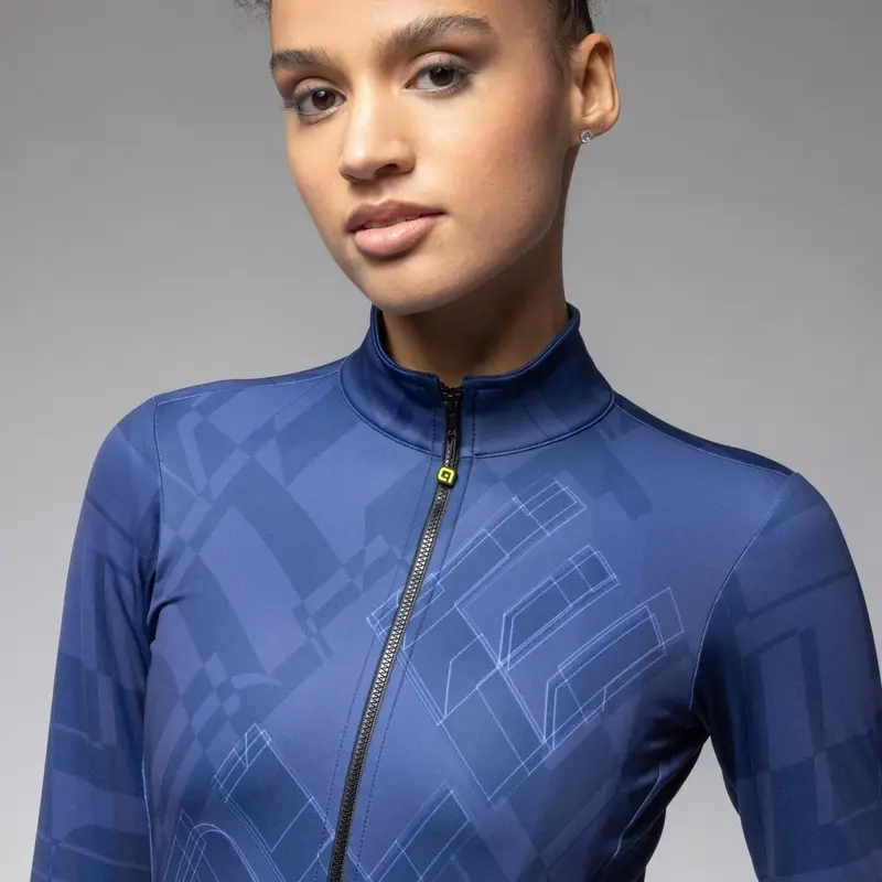 Maglia A Maniche Lunghe Schema Pragma Donna Blu Scuro Taglia XXS #2