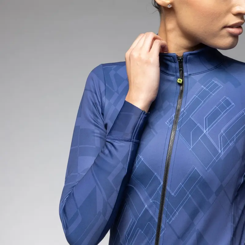 Maglia A Maniche Lunghe Schema Pragma Donna Blu Scuro Taglia XXS #3