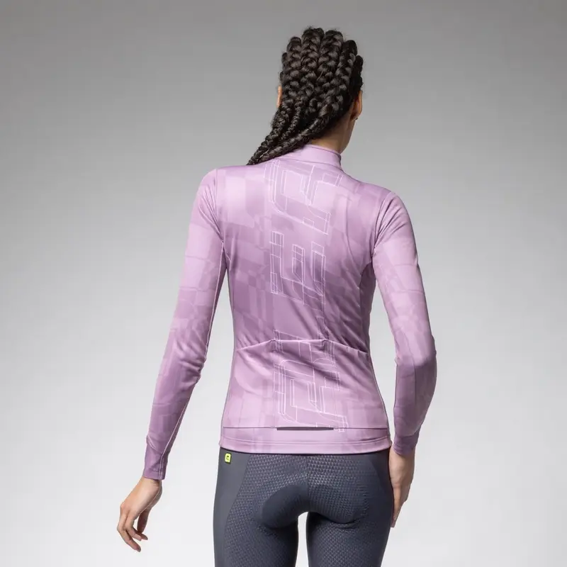 Maglia A Maniche Lunghe Schema Pragma Donna Viola Taglia XXS #1