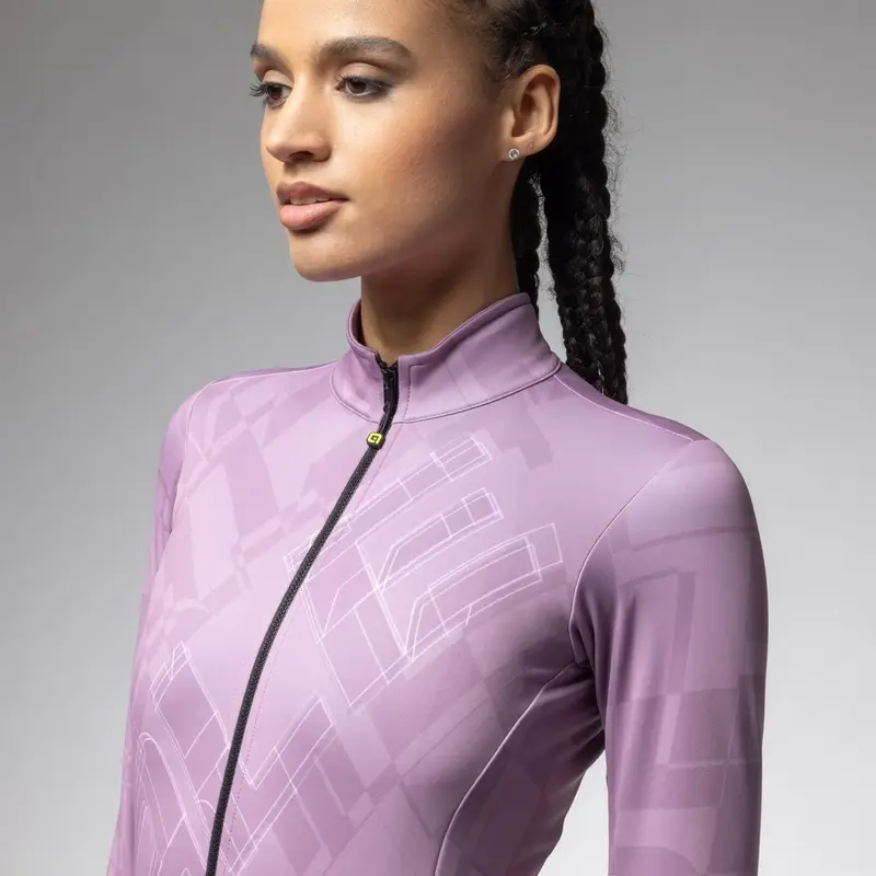Maglia A Maniche Lunghe Schema Pragma Donna Viola Taglia XXS #2