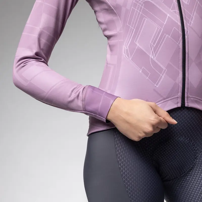 Maglia A Maniche Lunghe Schema Pragma Donna Viola Taglia XXS #3