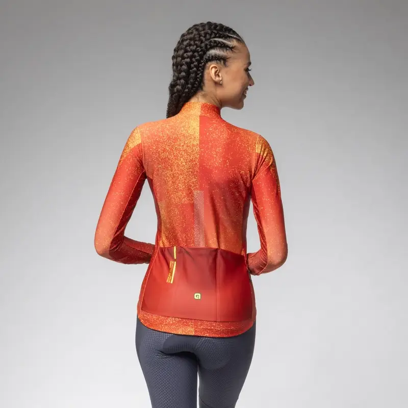 Maglia A Maniche Lunghe Stellar PR-E Donna Arancio Taglia XXS #1