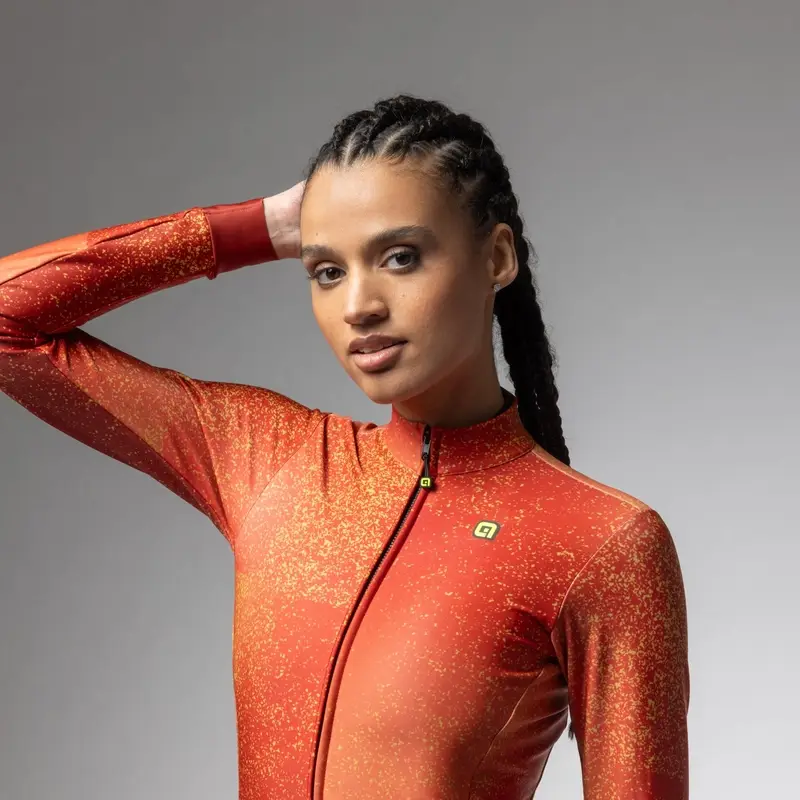Maglia A Maniche Lunghe Stellar PR-E Donna Arancio Taglia XXS #2