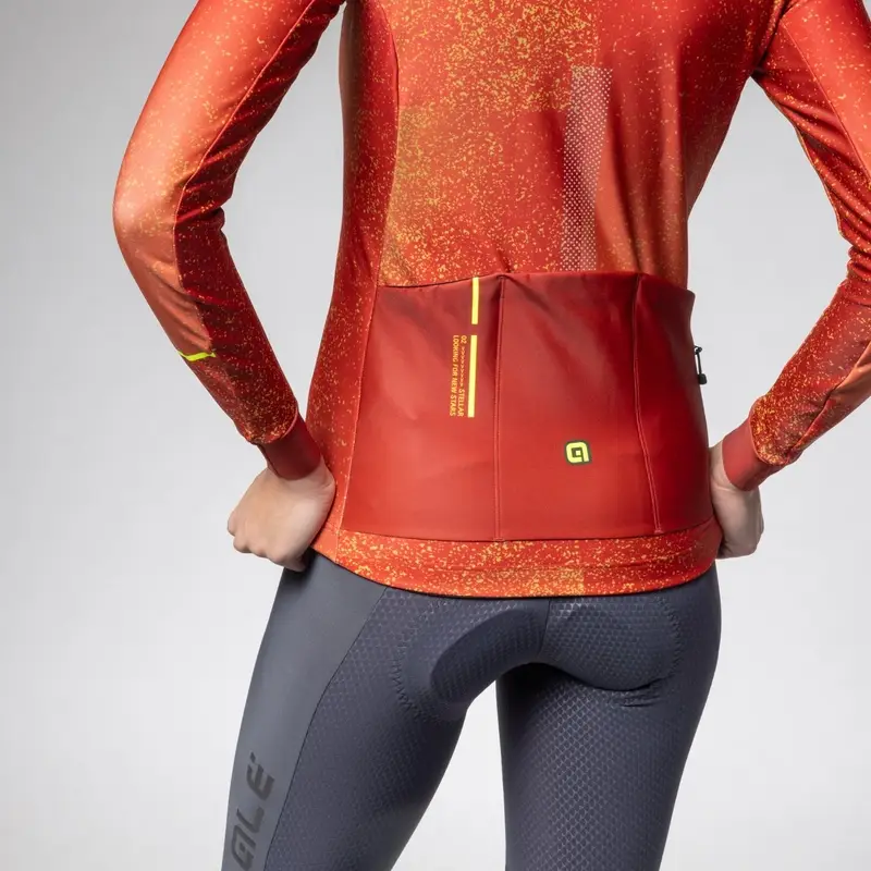 Maglia A Maniche Lunghe Stellar PR-E Donna Arancio Taglia XXS #4