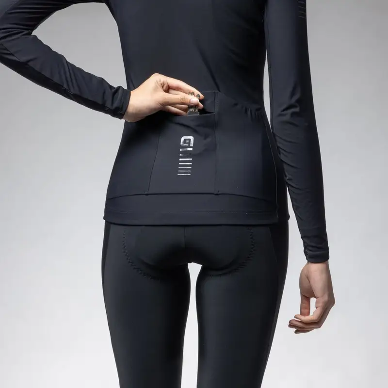 Maglia A Maniche Lunghe Warm Race 2.0 R-EV1 Donna Nero Taglia XXS #5