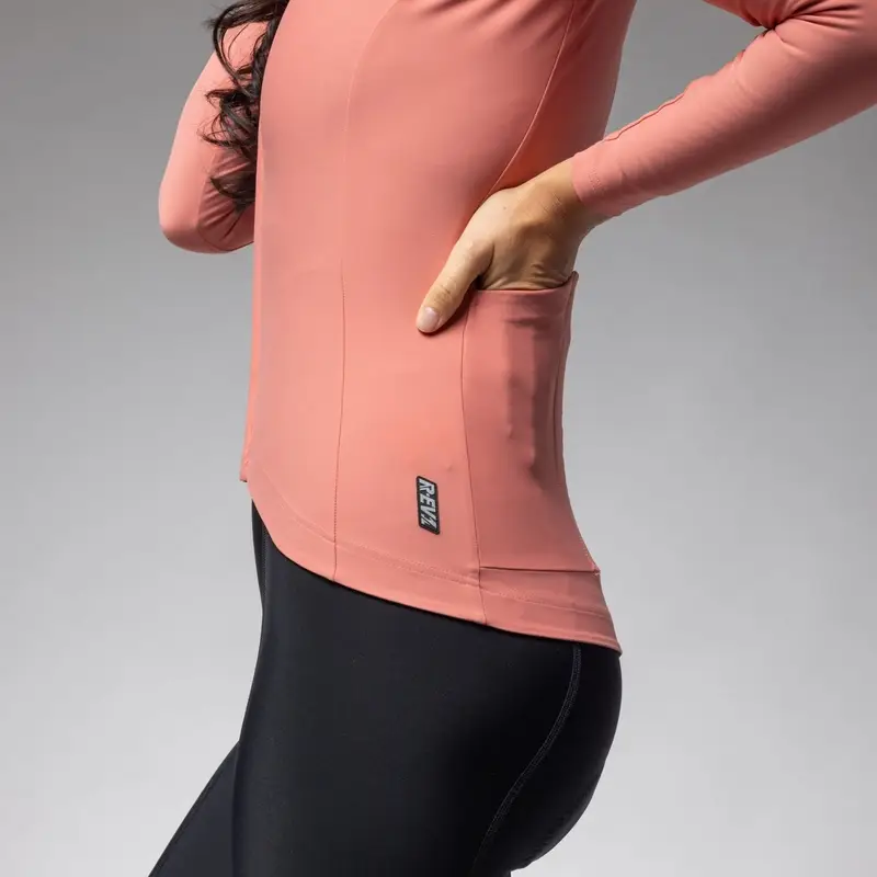 Maglia A Maniche Lunghe Warm Race 2.0 R-EV1 Donna Rosa Taglia XXS #3