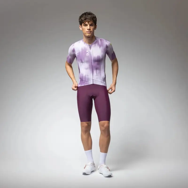 Road Short Sleeve Jersey Argon PR-E Purple Orchid Size M #4